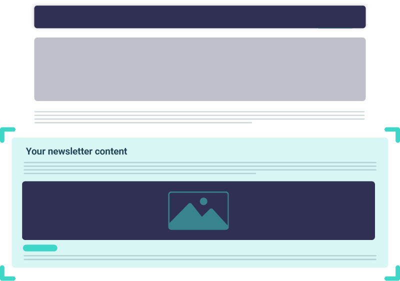 Preview how Newsletter Placements could look